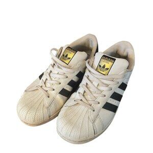 Adidas Originals White Sneakers Youth Size 3 Running Shoes